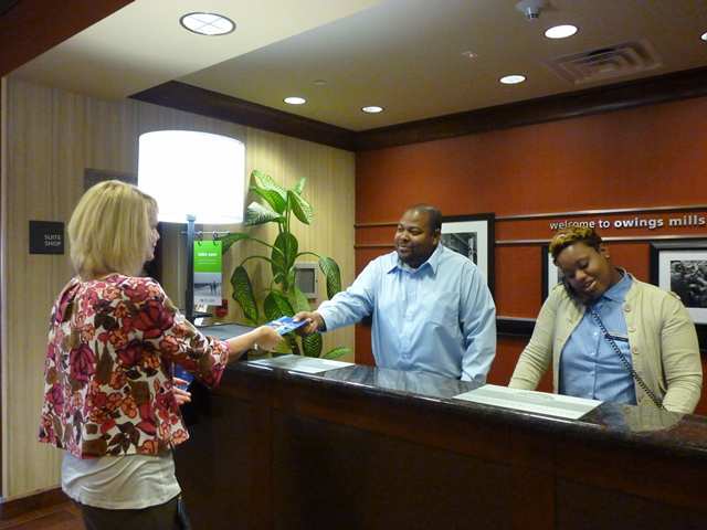 Hampton Inn Owings Mills Interieur foto